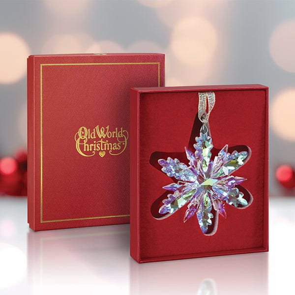 Old World Christmas Radiant Crystal Snowflake Ornament