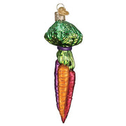 Old World Christmas Rainbow Carrots Ornament