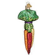 Old World Christmas Rainbow Carrots Ornament