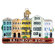 Old World Christmas Rainbow Row Ornament