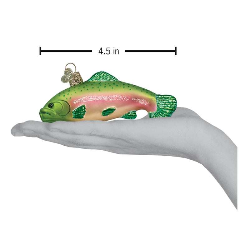 Old World Christmas Rainbow Trout Ornament