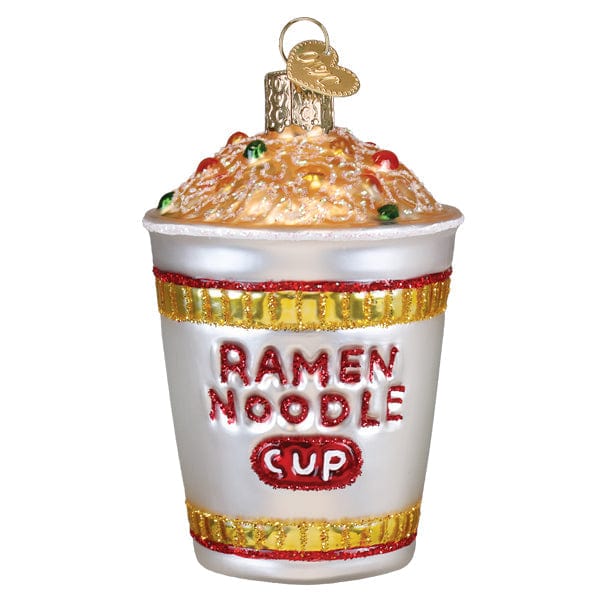 Old World Christmas Ramen Noodle Cup Ornament