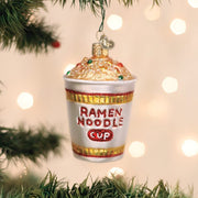 Old World Christmas Ramen Noodle Cup Ornament