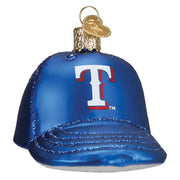 Old World Christmas Rangers Baseball Cap Ornament