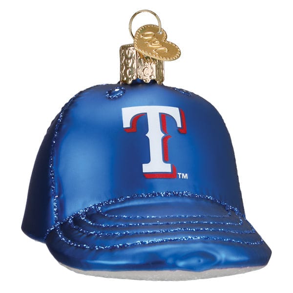 Old World Christmas Rangers Baseball Cap Ornament