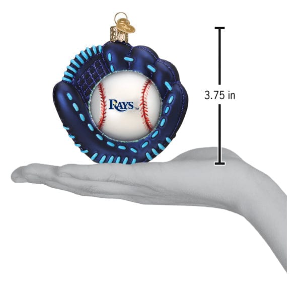Old World Christmas Rays Baseball Mitt Ornament