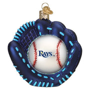 Old World Christmas Rays Baseball Mitt Ornament