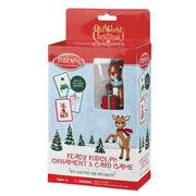 Old World Christmas Ready Rudolph Ornament & Game