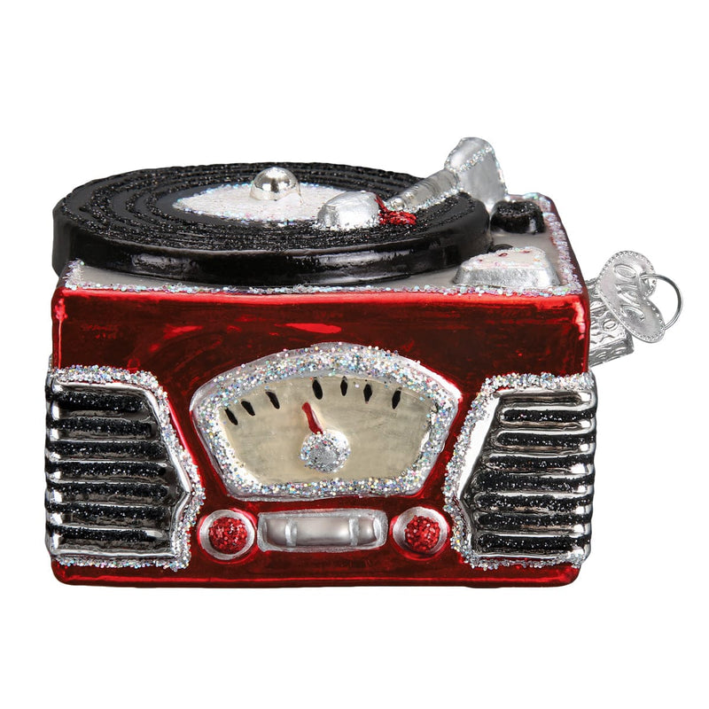 Old World Christmas Record Player Ornament