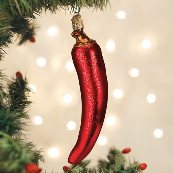Old World Christmas Red Chili Pepper Ornament