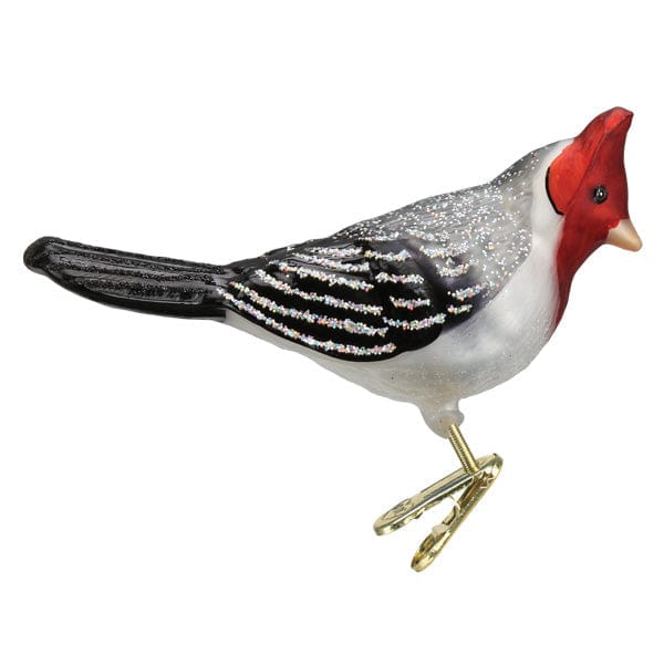 Old World Christmas Red-crested Cardinal Ornament