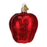 Old World Christmas Red Delicious Apple