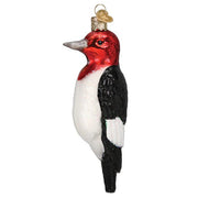 Old World Christmas Red-headed Woodpecker Ornament