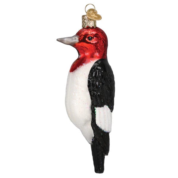 Old World Christmas Red-headed Woodpecker Ornament