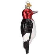 Old World Christmas Red-headed Woodpecker Ornament