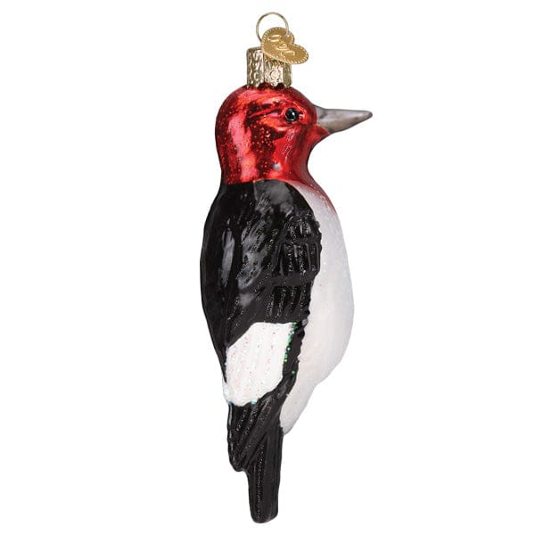 Old World Christmas Red-headed Woodpecker Ornament