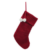 Old World Christmas Red Knit Stocking