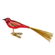 Old World Christmas Red Lovebird Ornament