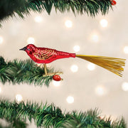 Old World Christmas Red Lovebird Ornament
