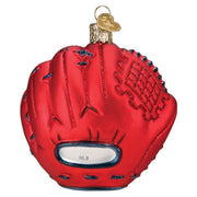 Old World Christmas Red Sox Baseball Mitt Ornament