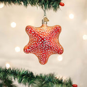 Old World Christmas Red Starfish Ornament