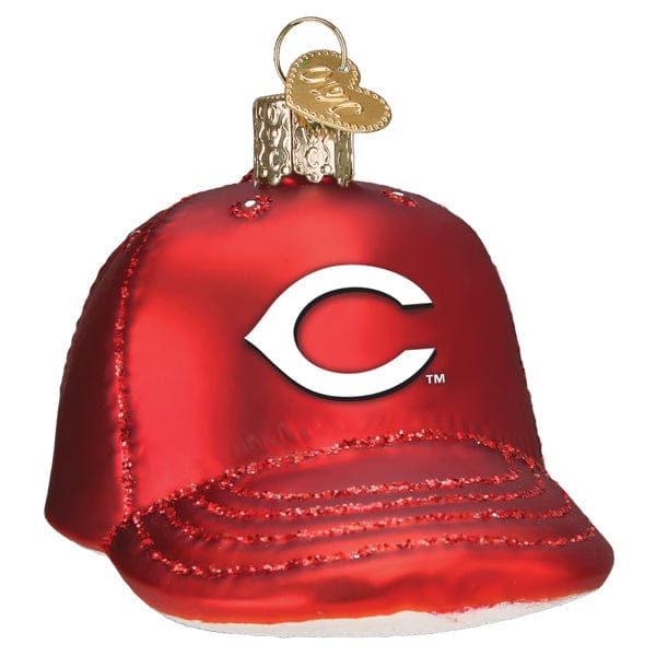 Old World Christmas Reds Baseball Cap Ornament