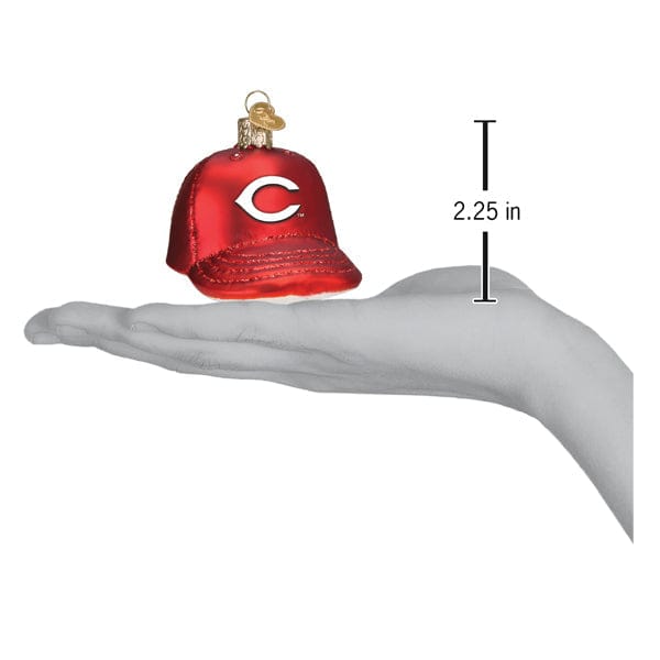 Old World Christmas Reds Baseball Cap Ornament