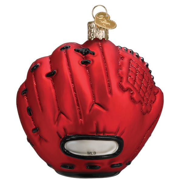 Old World Christmas Reds Baseball Mitt Ornament