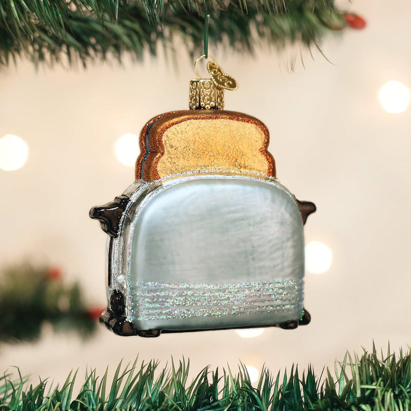 Old World Christmas Retro Toaster Ornament
