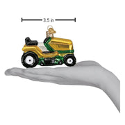Old World Christmas Riding Lawn Mower