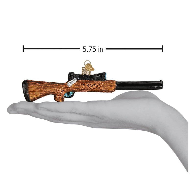 Old World Christmas Rifle Ornament