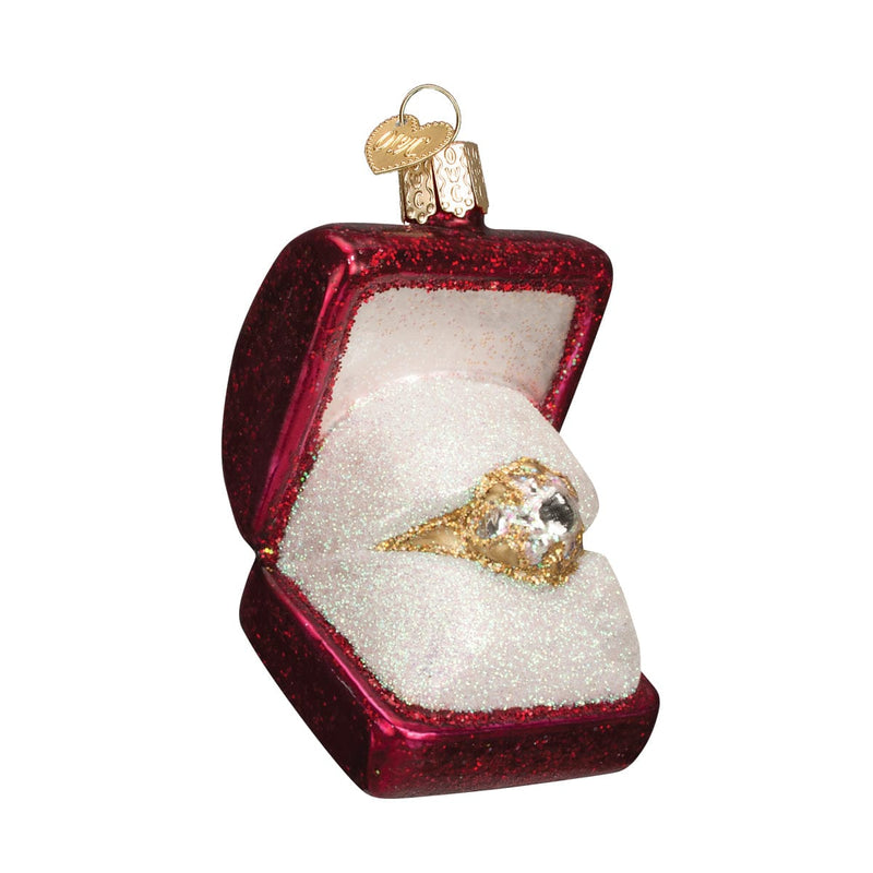 Old World Christmas Ring In Box Ornament
