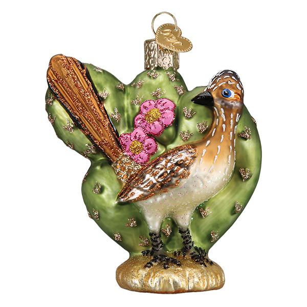 Old World Christmas Roadrunner Ornament