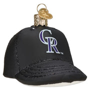 Old World Christmas Rockies Baseball Cap Ornament