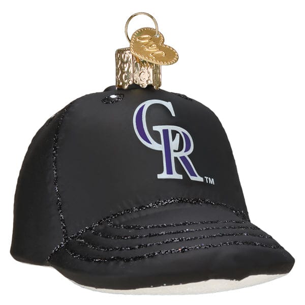 Old World Christmas Rockies Baseball Cap Ornament