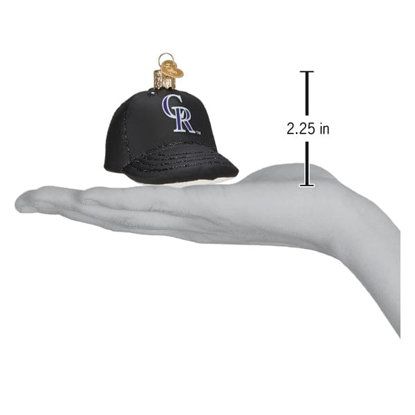 Old World Christmas Rockies Baseball Cap Ornament