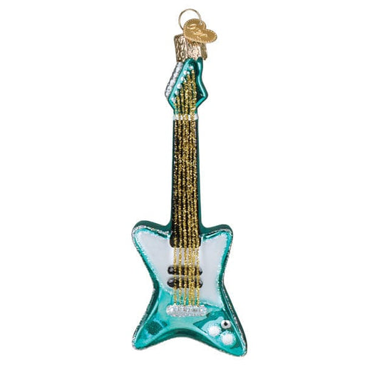 Old World Christmas Rockin' Electric Guitar Ornament