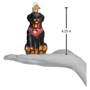 Old World Christmas Rottweiler Ornament