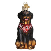 Old World Christmas Rottweiler Ornament