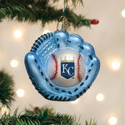 Old World Christmas Royals Baseball Mitt Ornament