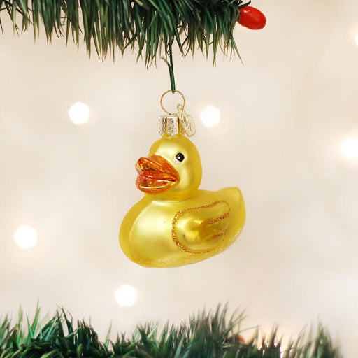 Old World Christmas Rubber Ducky Ornament
