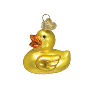 Old World Christmas Rubber Ducky Ornament