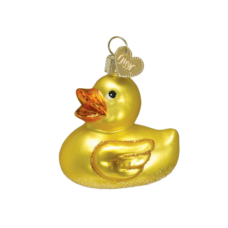 Old World Christmas Rubber Ducky Ornament