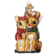 Old World Christmas Rudolph® And Clarice™ Ornament
