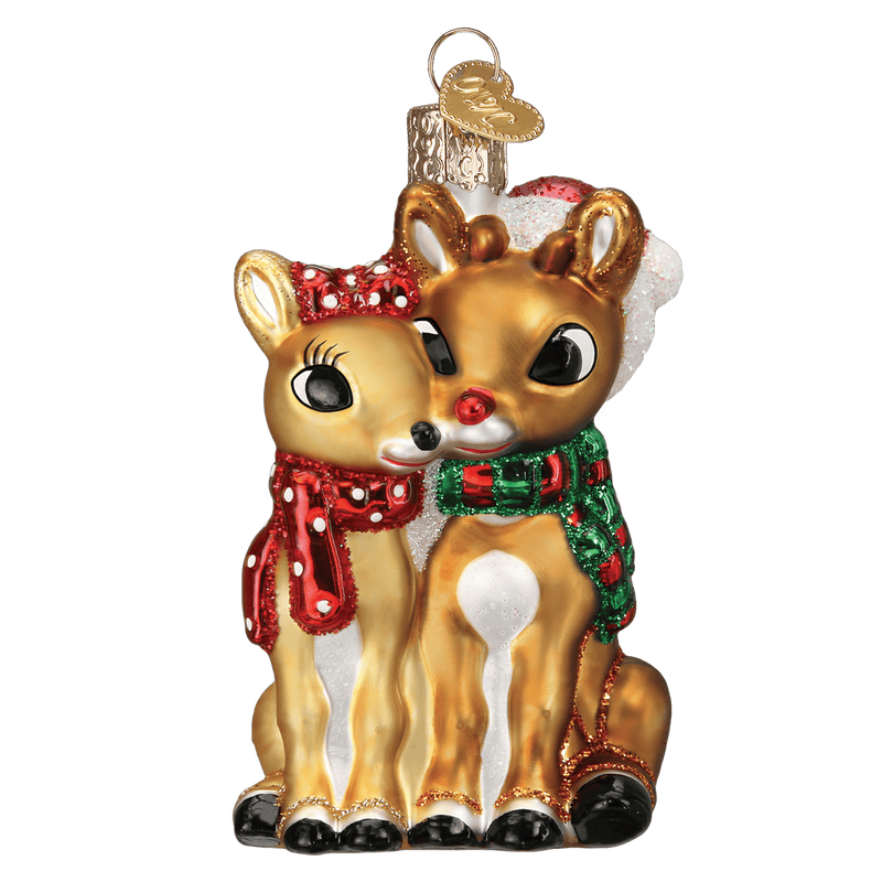 Old World Christmas Rudolph® And Clarice™ Ornament