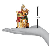 Old World Christmas Rudolph® And Clarice™ Ornament