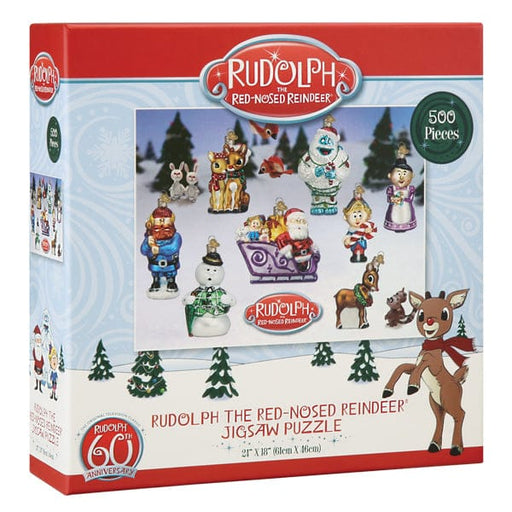 Old World Christmas Rudolph The Red-Nosed Reindeer Puzzle