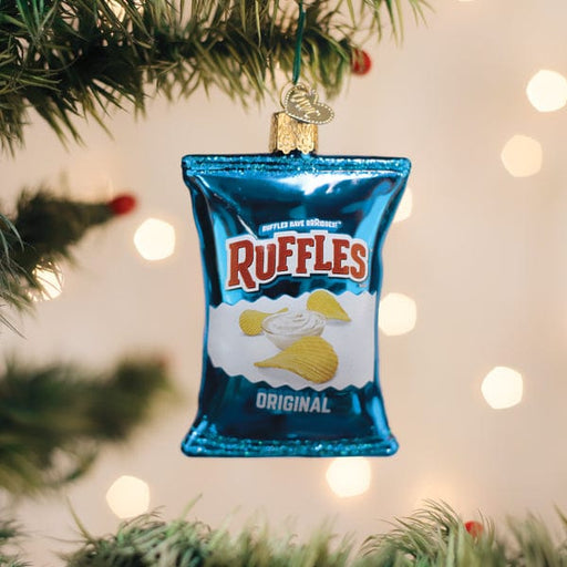 Old World Christmas Ruffles Original Chips Ornament