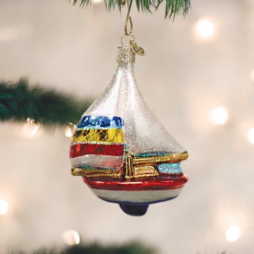 Old World Christmas Sailboat Ornament