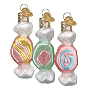 Old World Christmas Salt Water Taffy Set (3pc) Ornament